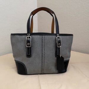 Vintage Coach Mini Tote Bag Style 9557